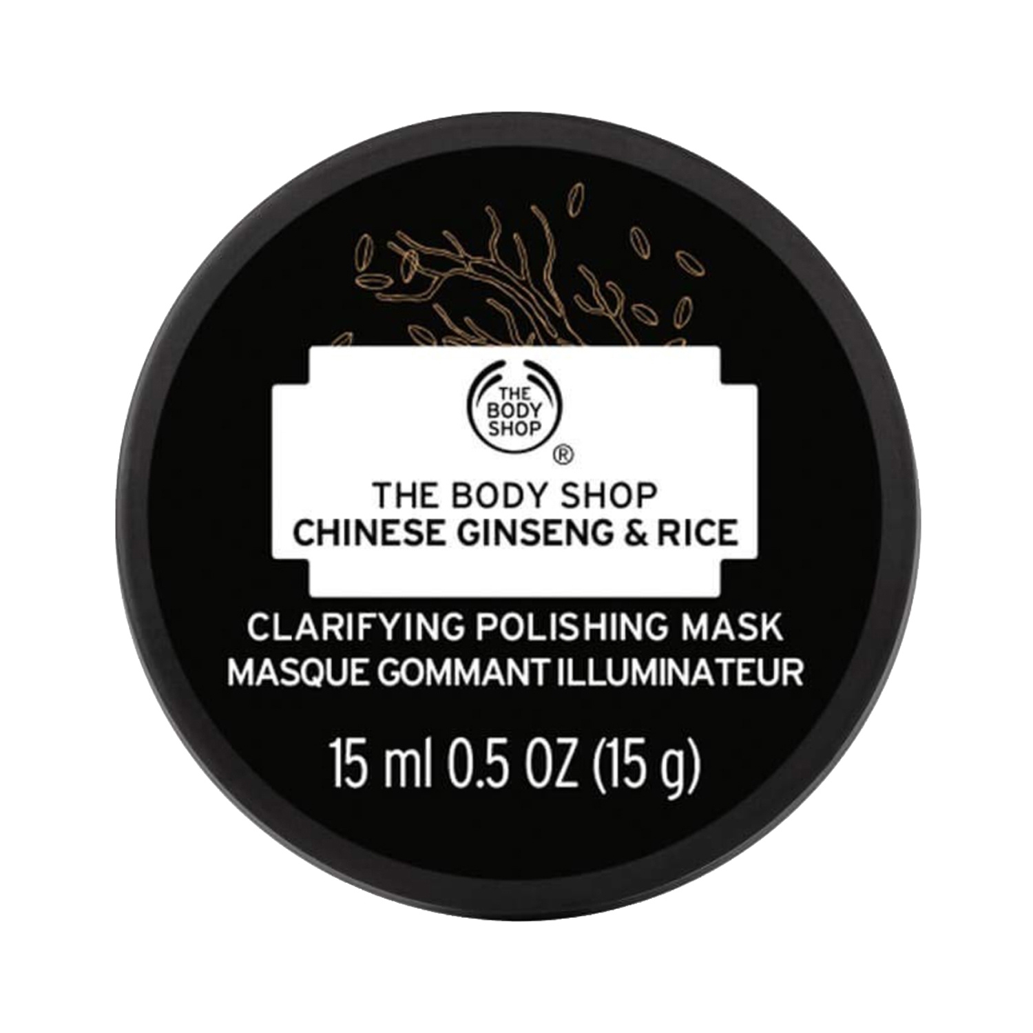 The Body Shop | The Body Shop Chinese Ginseng & Rice Clarifying Polishing Mask (15ml)