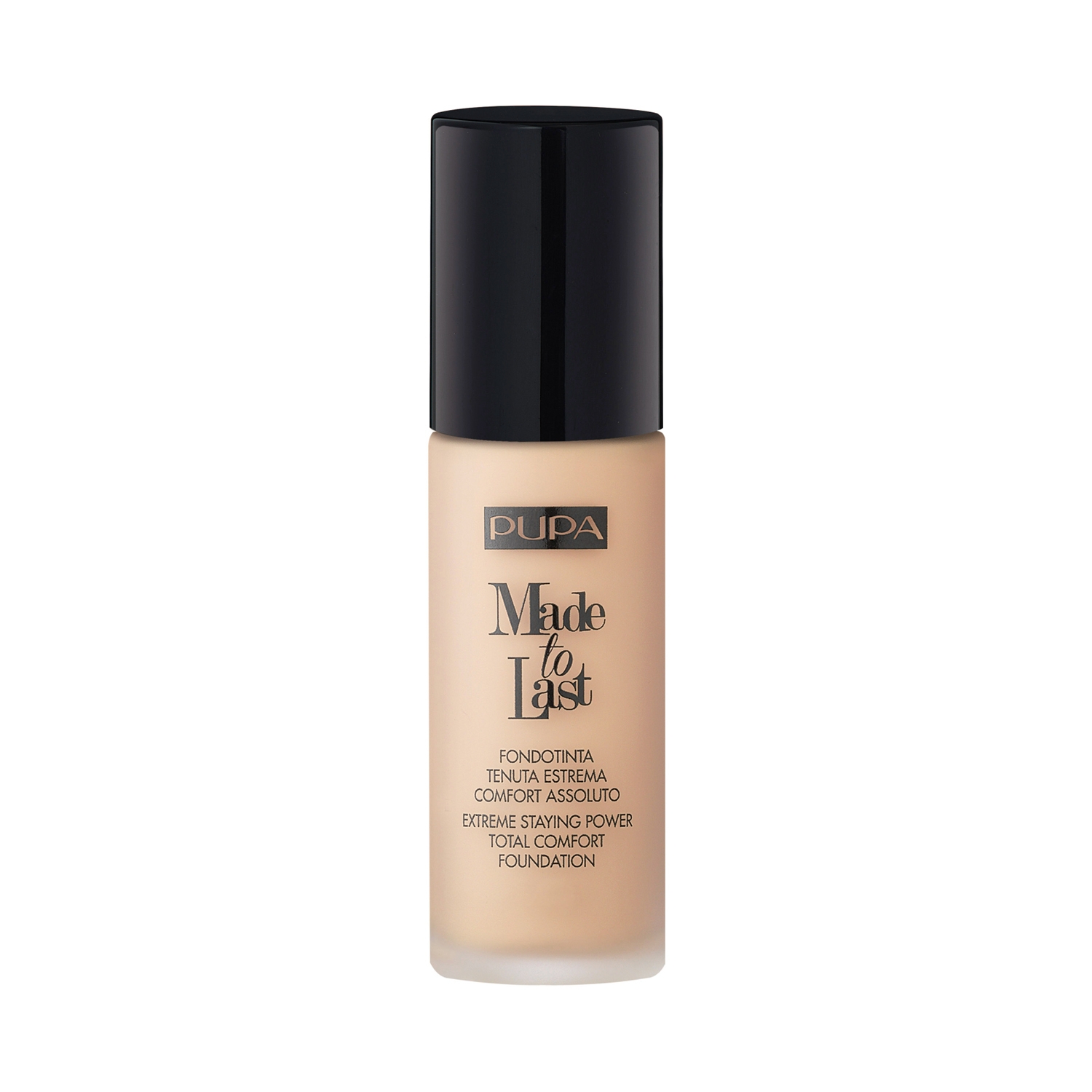 Pupa Milano Made To Last Extreme Staying Power Total Comfort Foundation SPF 10 - 050 Sand Beige (30ml)