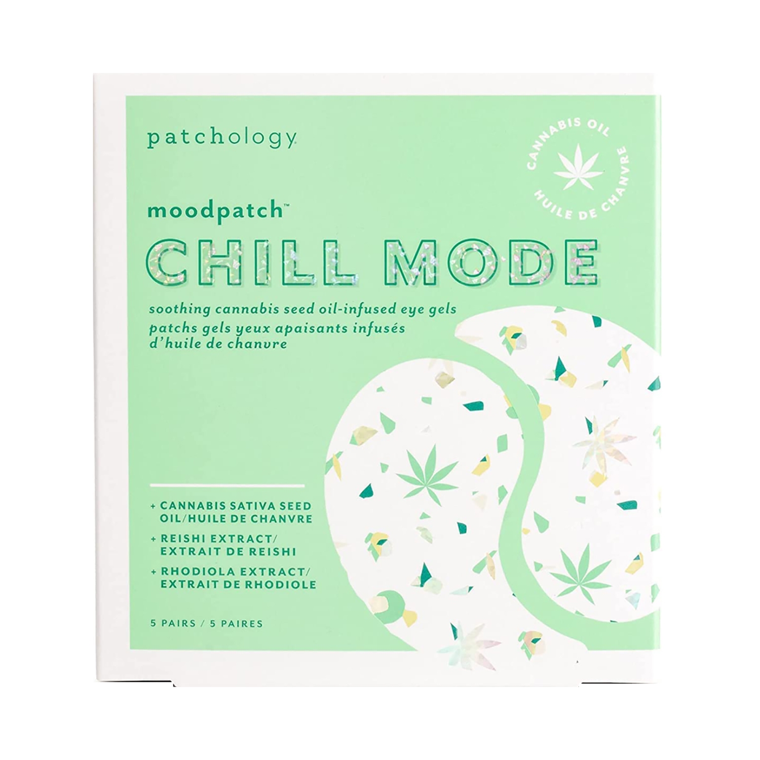 Patchology Moodpatch Chill Mode Eye Gel Patches (5Pcs)