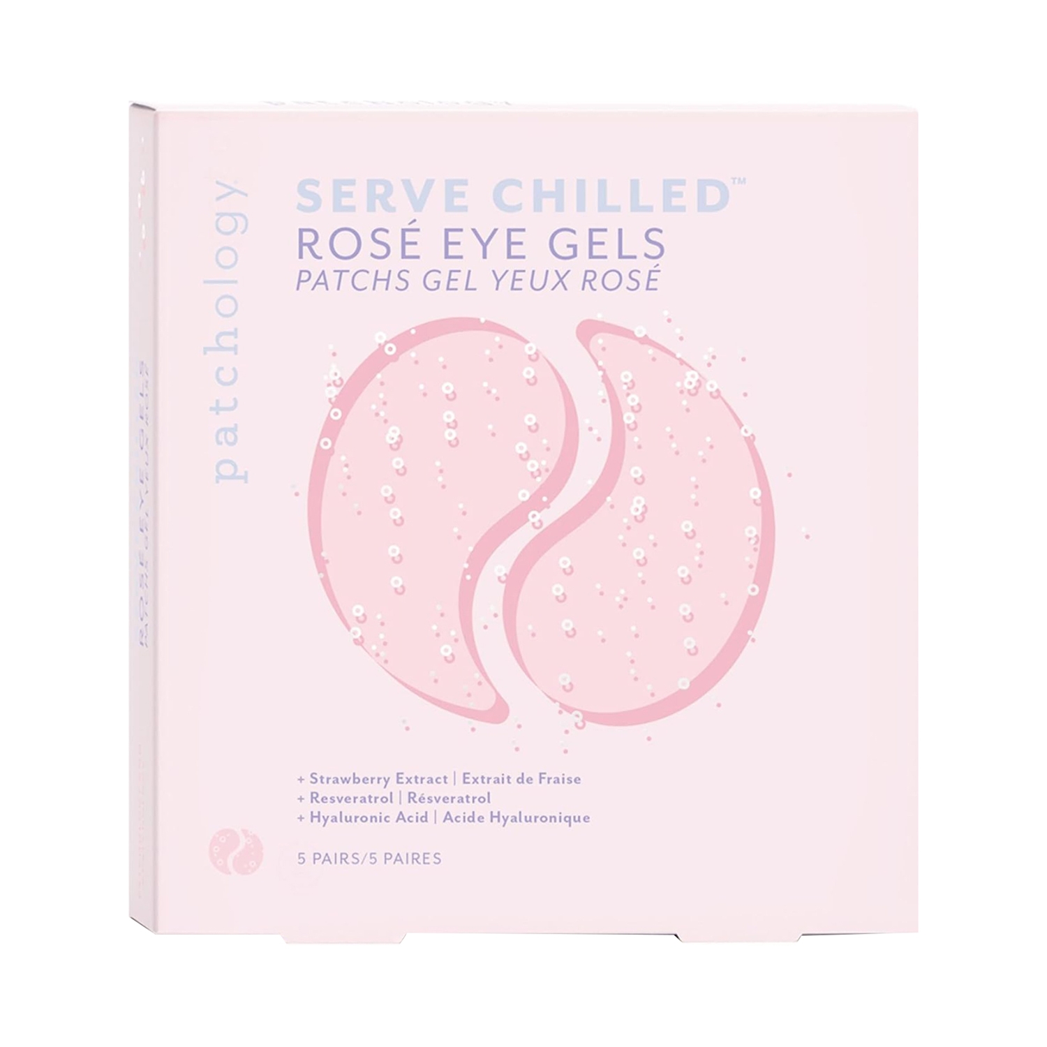Patchology Serve Chilled Rose Eye Gel Patches (5Pcs)