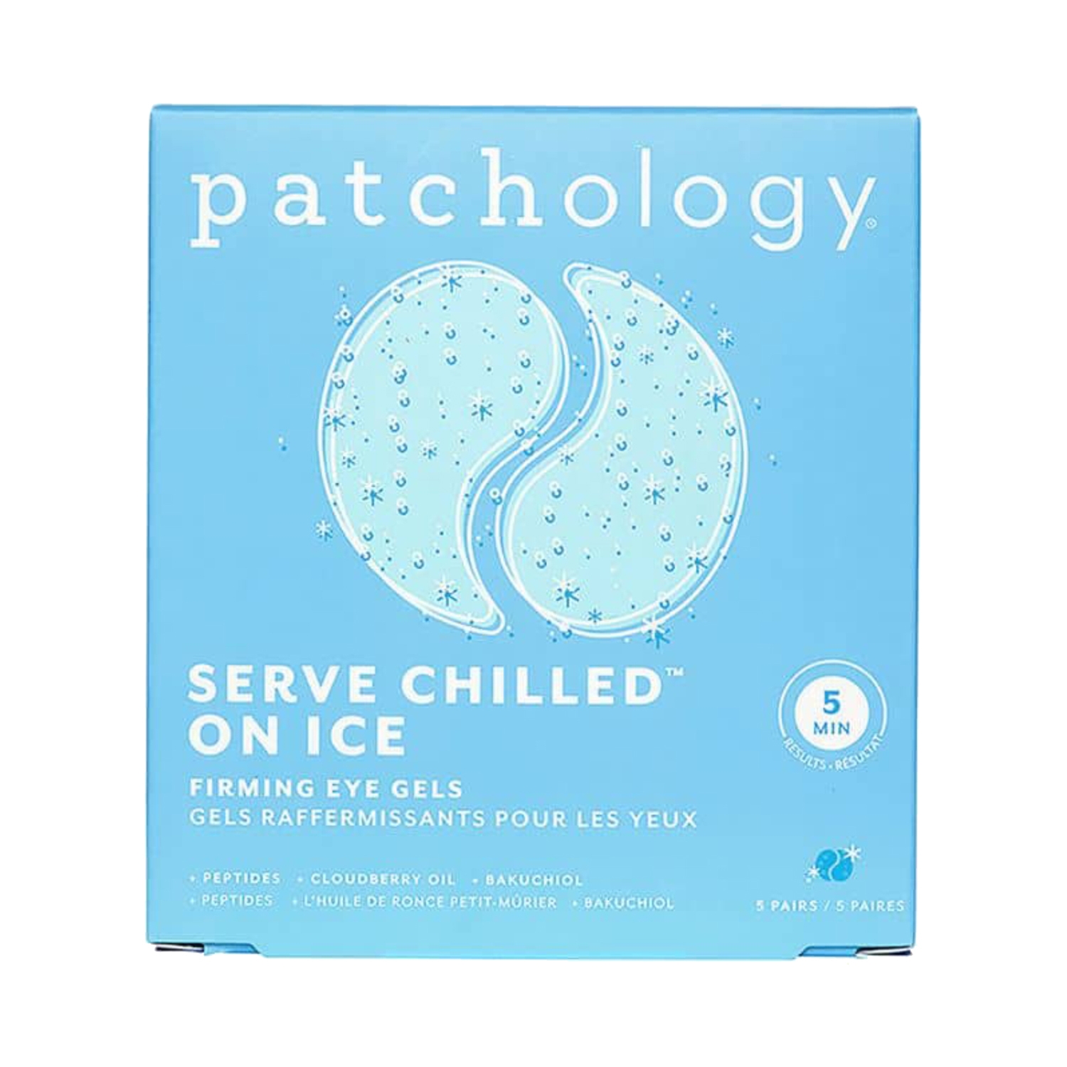 Patchology Serve Chilled On Ice Firming Eye Gel Patches (5Pcs)