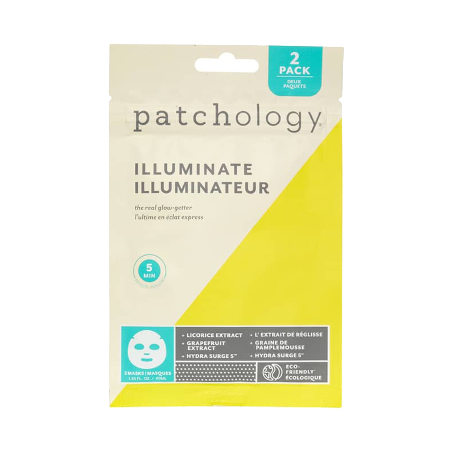 Patchology | Patchology Illuminate Sheet Mask (2Pcs)