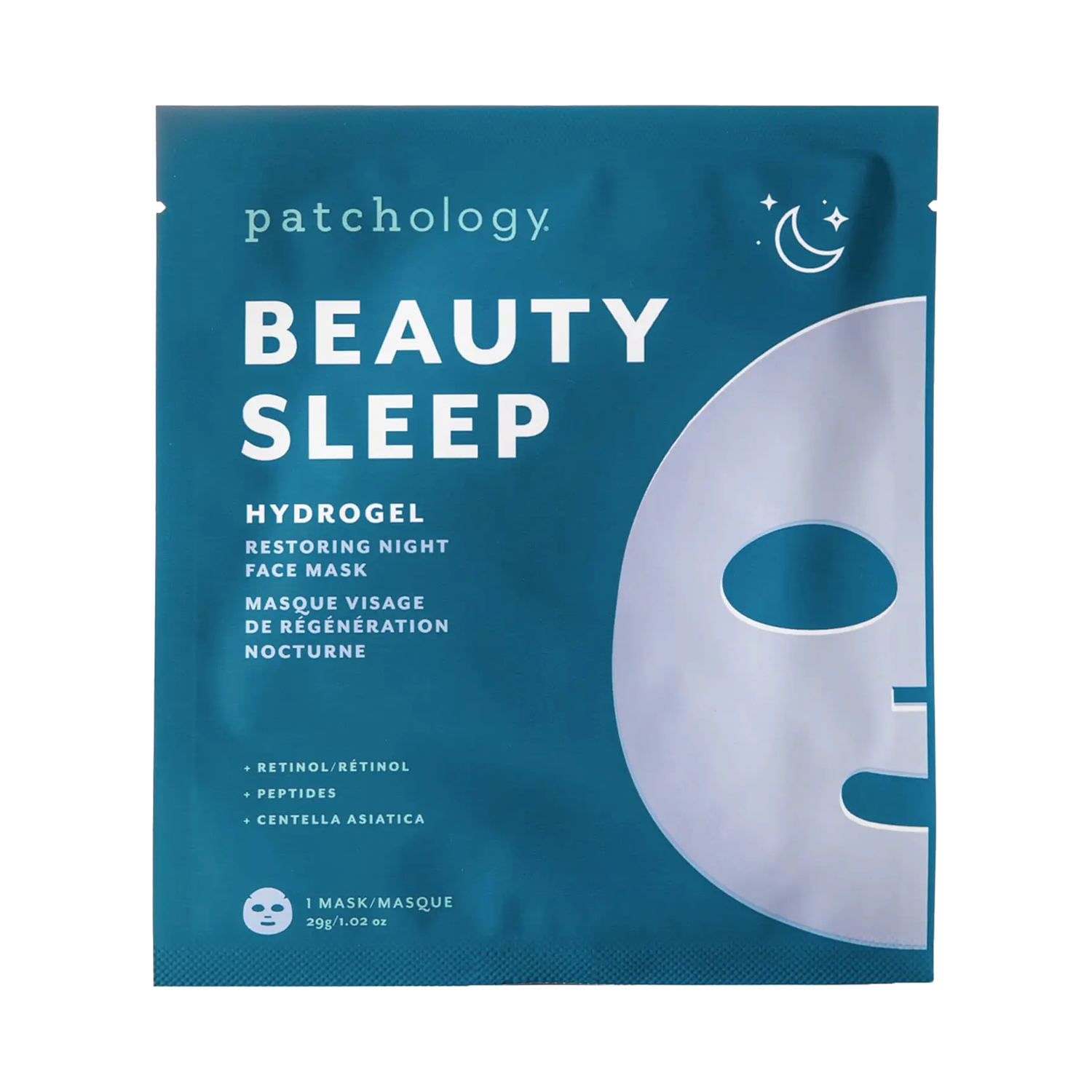 Patchology | Patchology Beauty Sleep Hydrogel Restoring Night Face Mask (29g)
