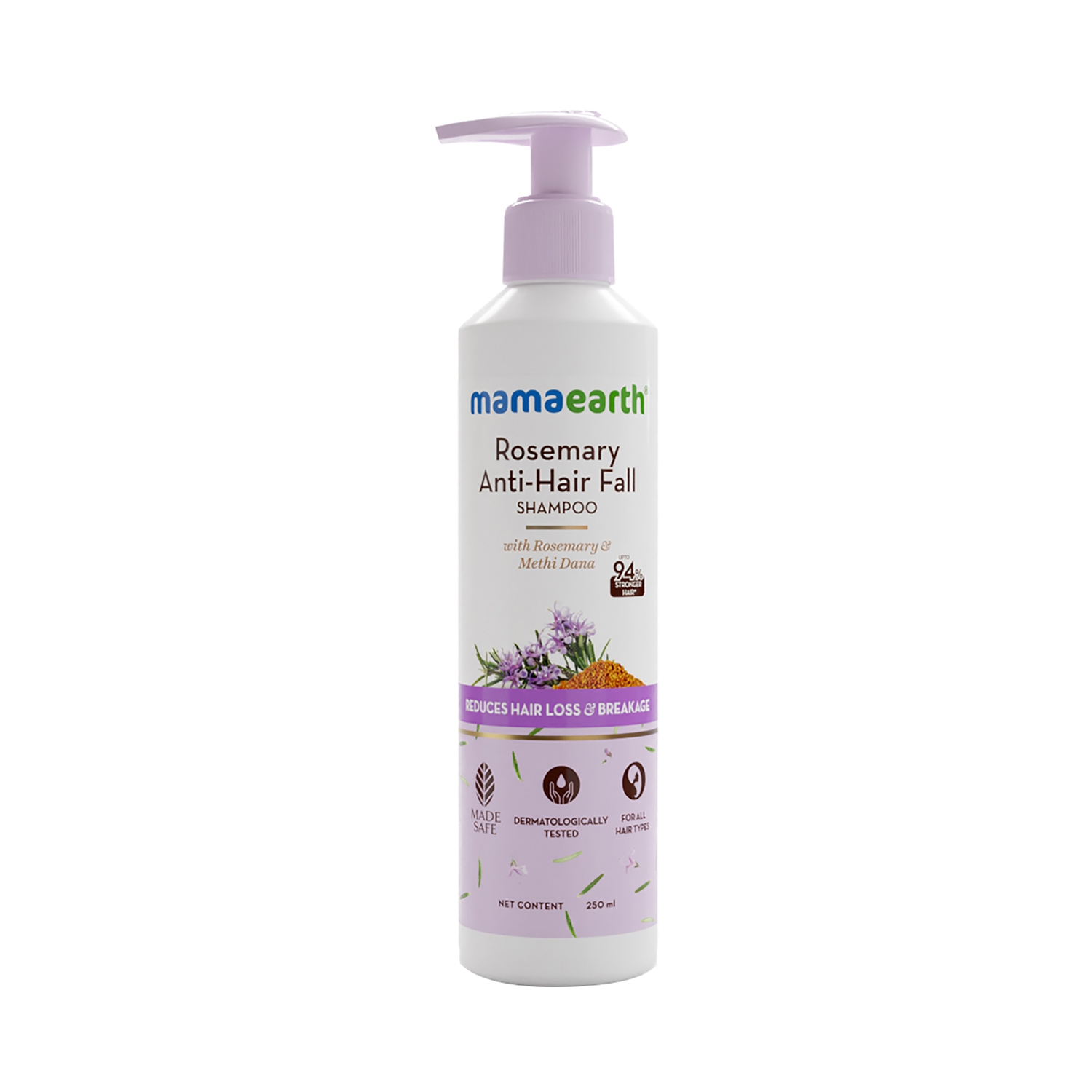 Mamaearth | Mamaearth Rosemary Anti-Hair Fall Shampoo With Rosemary & Methi Dana (250ml)
