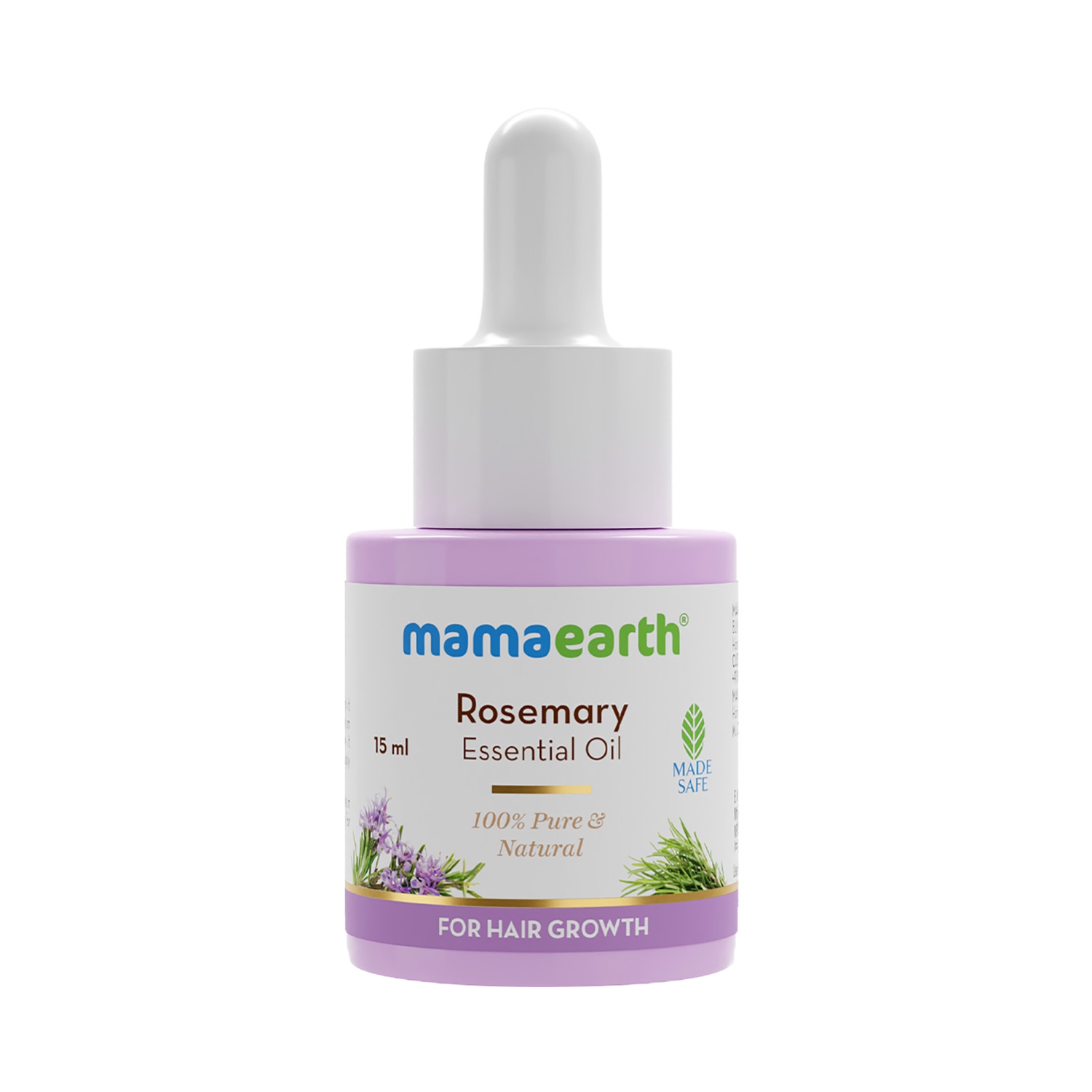Mamaearth | Mamaearth Rosemary Essential Oil For Hair Growth (15ml)