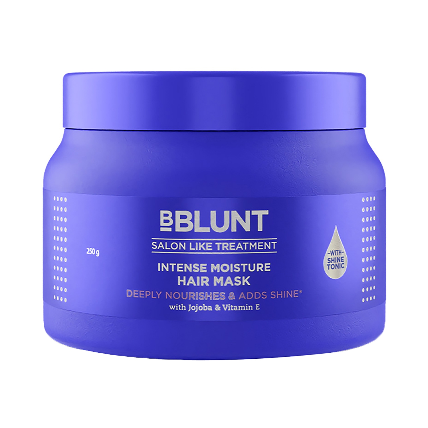 BBlunt | BBlunt Intense Moisture Hair Mask With Jojoba Oil & Vitamin E For Nourished & Shiny Hair (250g)
