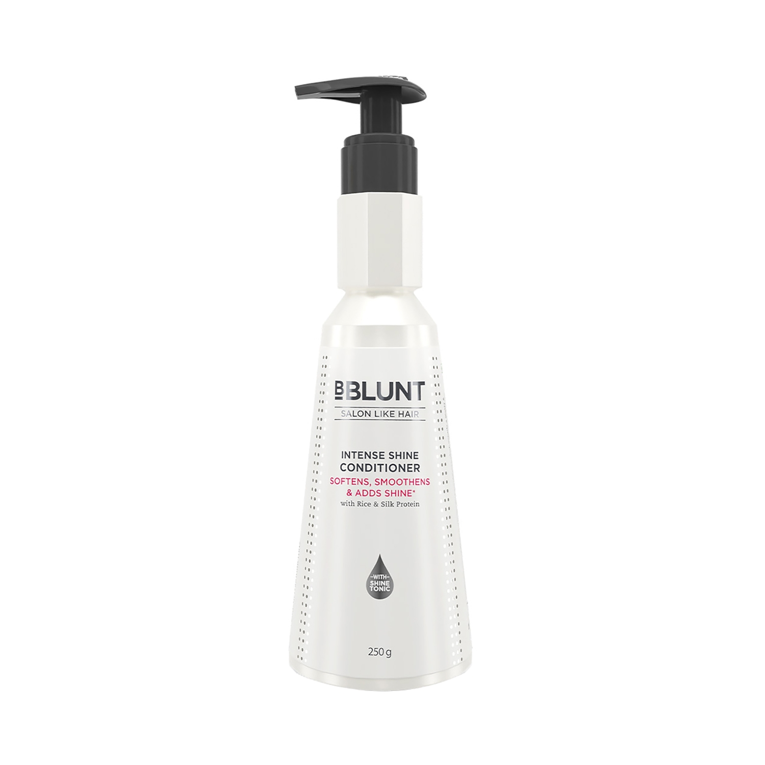 BBlunt | BBlunt Intense Shine Conditioner With Rice & Silk Protein For Softer & Shinier Hair (250g)