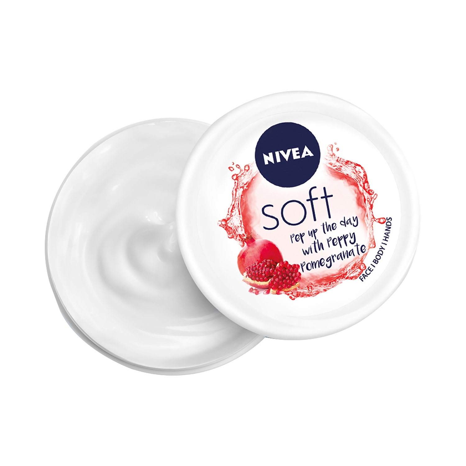 Nivea | Nivea Soft Peppy Pomegranate Light Moisturising Cream (100ml)