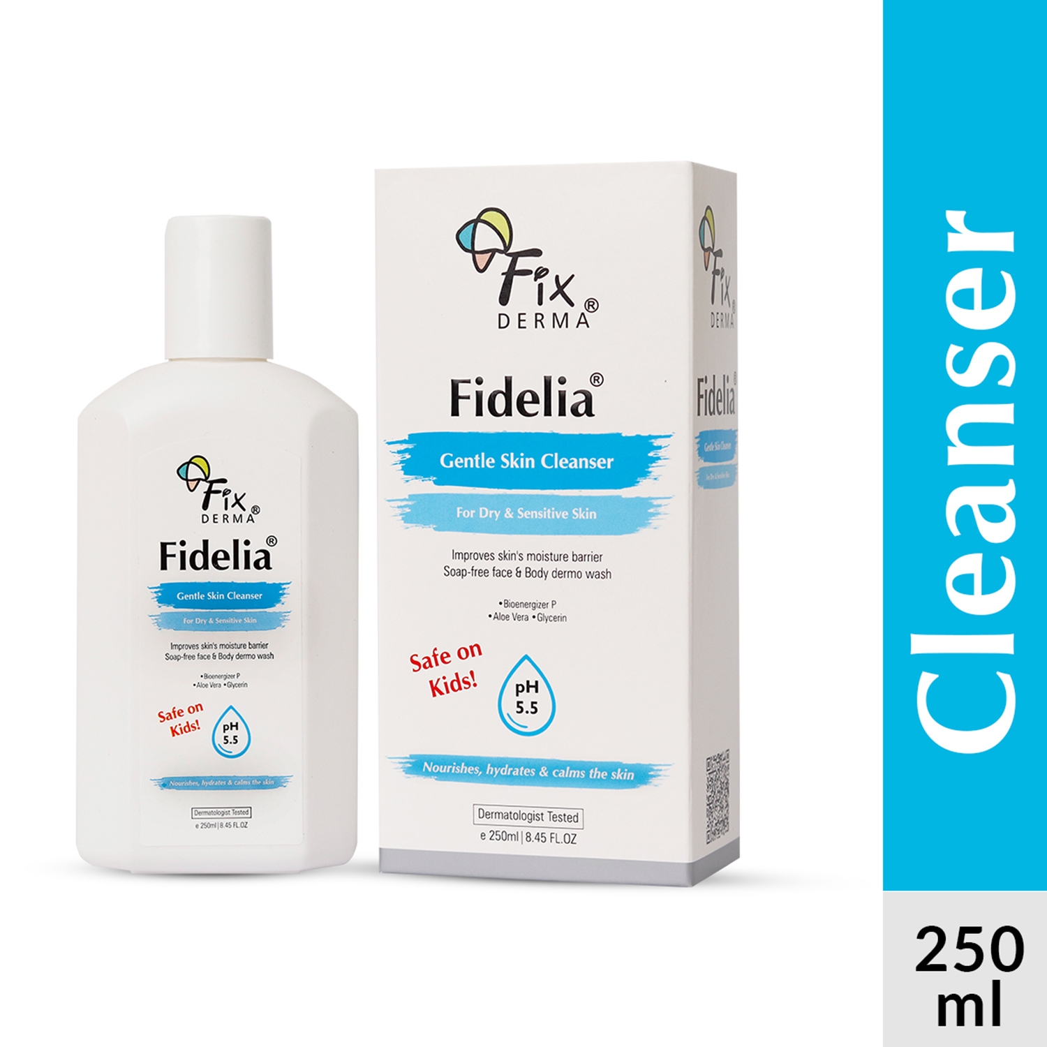 Fixderma | Fixderma Fidelia Gentle Skin Cleanser Facewash (250ml)