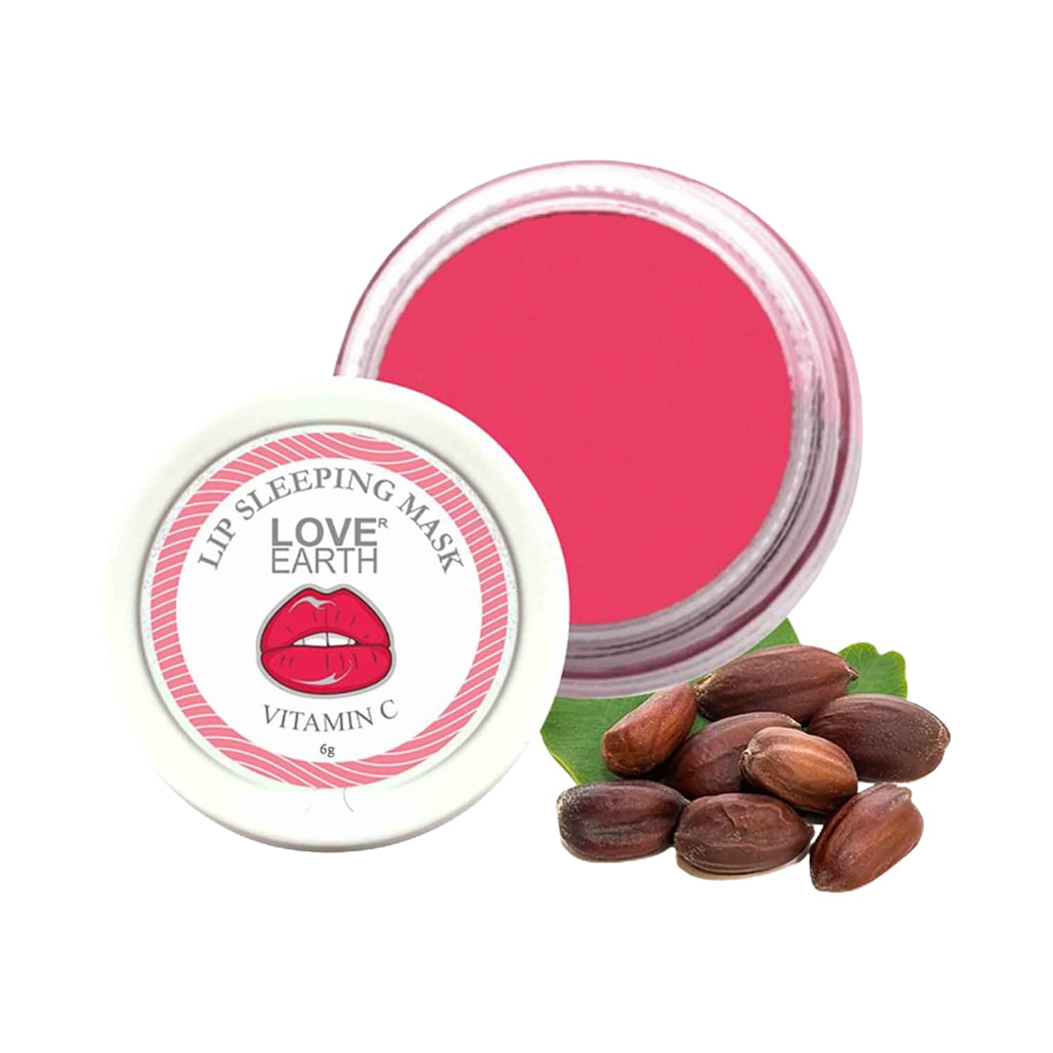 Love Earth | Love Earth Lip Sleeping Mask With Vitamin C & Essential Oils (8g)