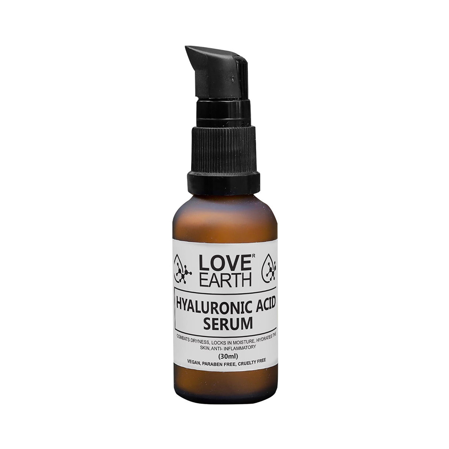 Love Earth | Love Earth Hyaluronic Acid Serum With Organic Aloe Vera & Essential Oils (30ml)