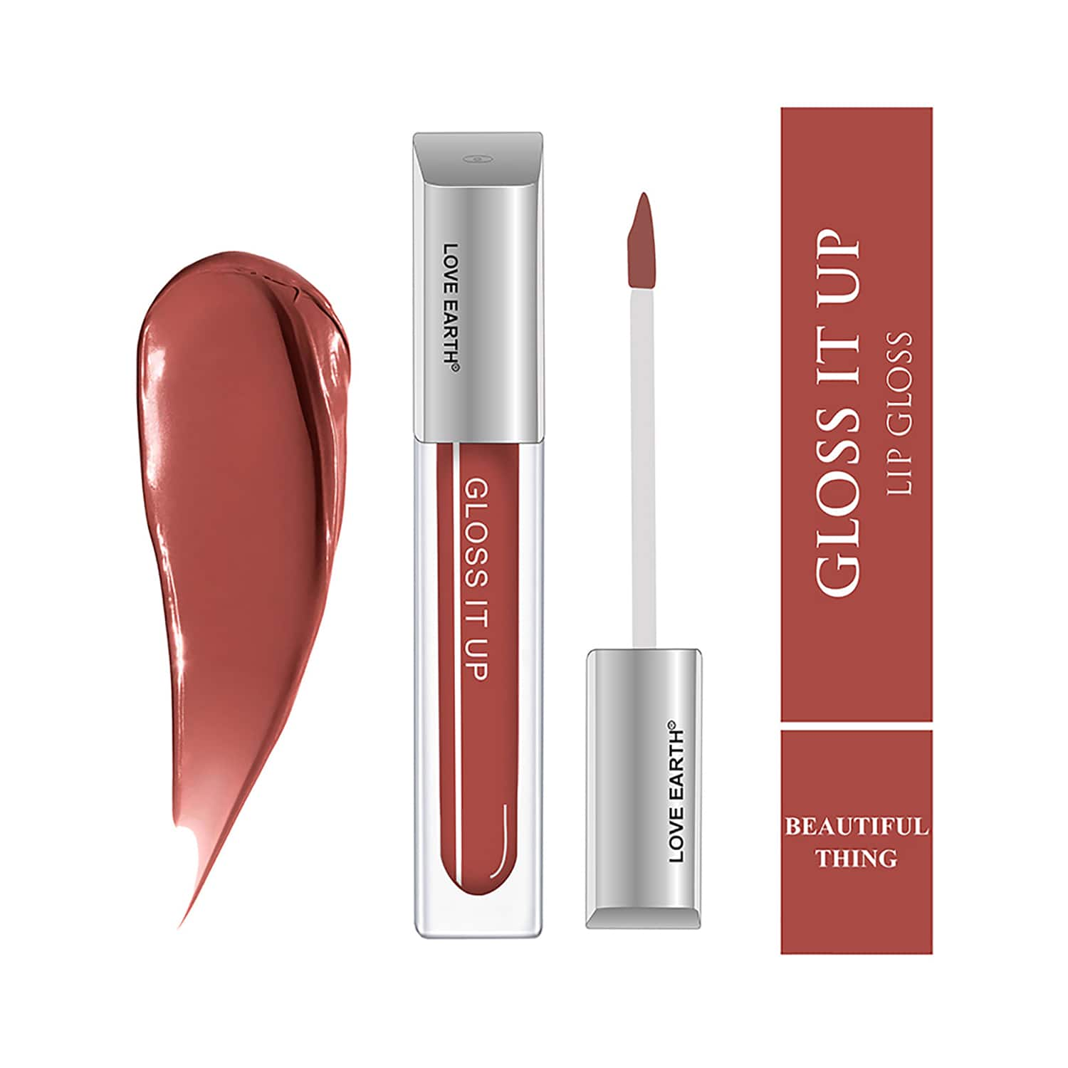 Love Earth | Love Earth Gloss It Up Liquid Lip Gloss - Beautiful Thing (3ml)