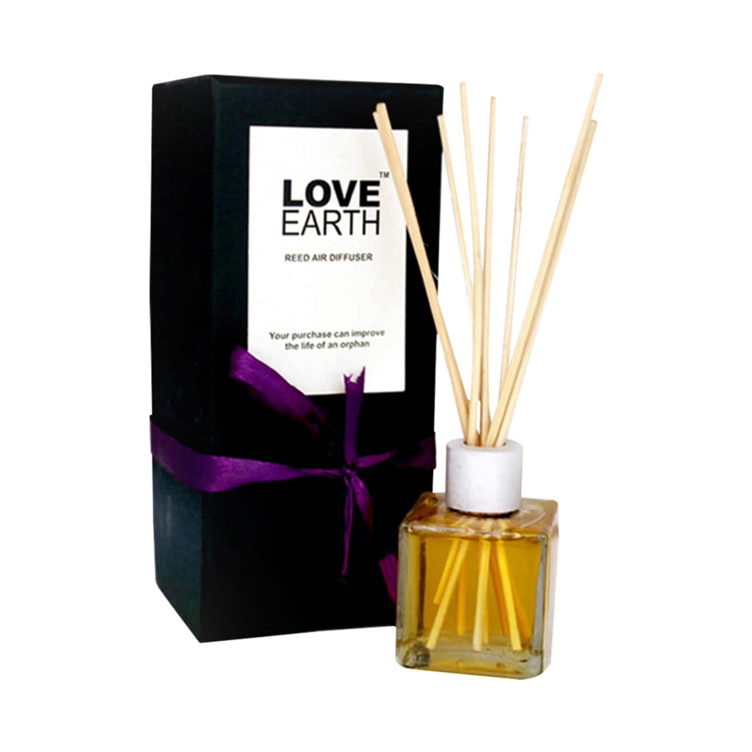 Love Earth | Love Earth Reed Diffuser Lavender Scent with Lavender Extracts (30ml)