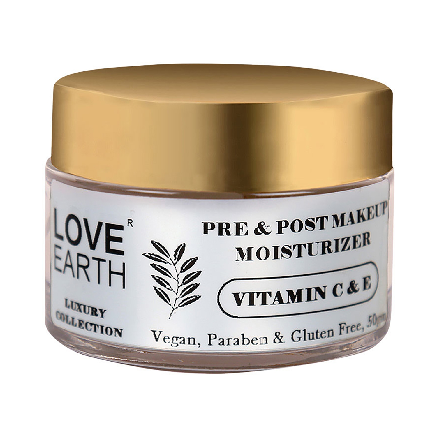 Love Earth | Love Earth Pre & Post Makeup Face Moisturizer For Skin Hydration (50g)