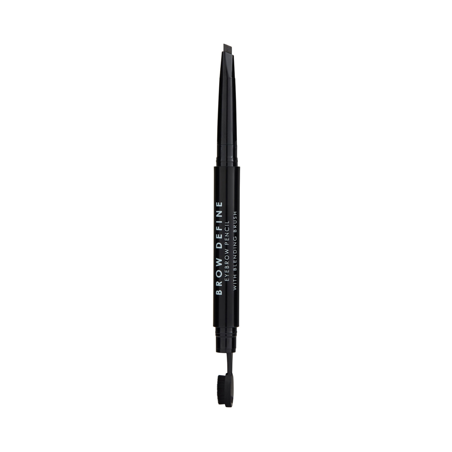 MUA | MUA Brow Define Eyebrow Pencil with Blending Brush - Black (0.25 g)