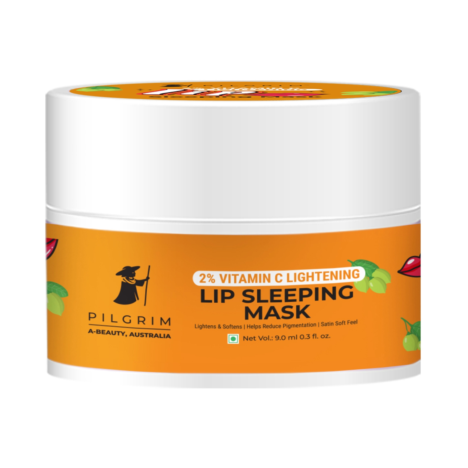 Pilgrim 2% Vitamin C Lightening Lip Sleeping Mask (9ml)