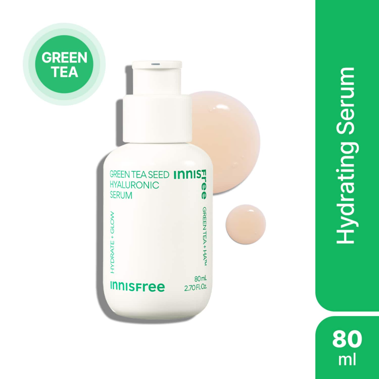 Innisfree | Innisfree Green Tea Seed Hyaluronic Serum (80ml)