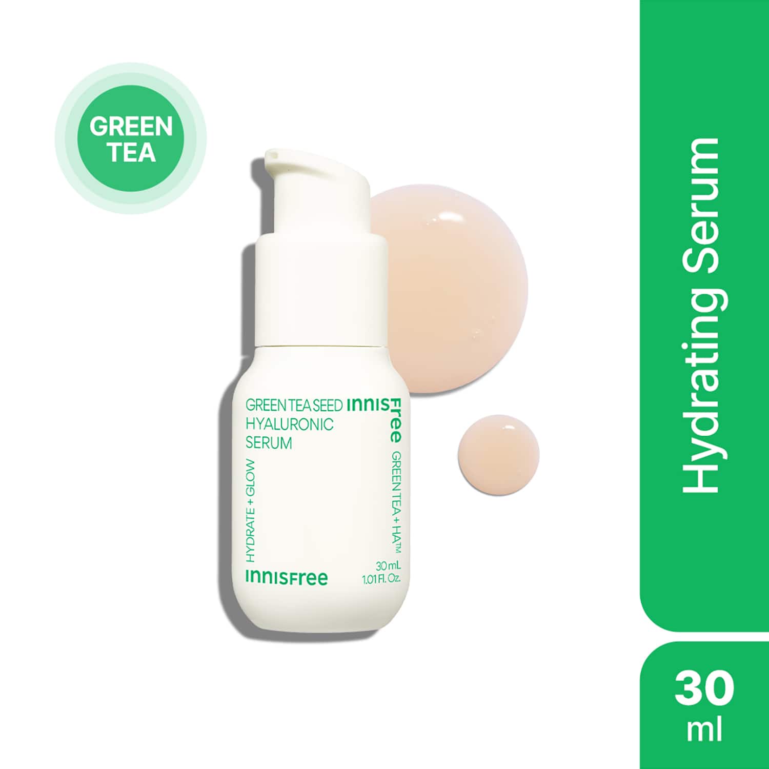 Innisfree | Innisfree Green Tea Seed Hyaluronic Serum (30ml)