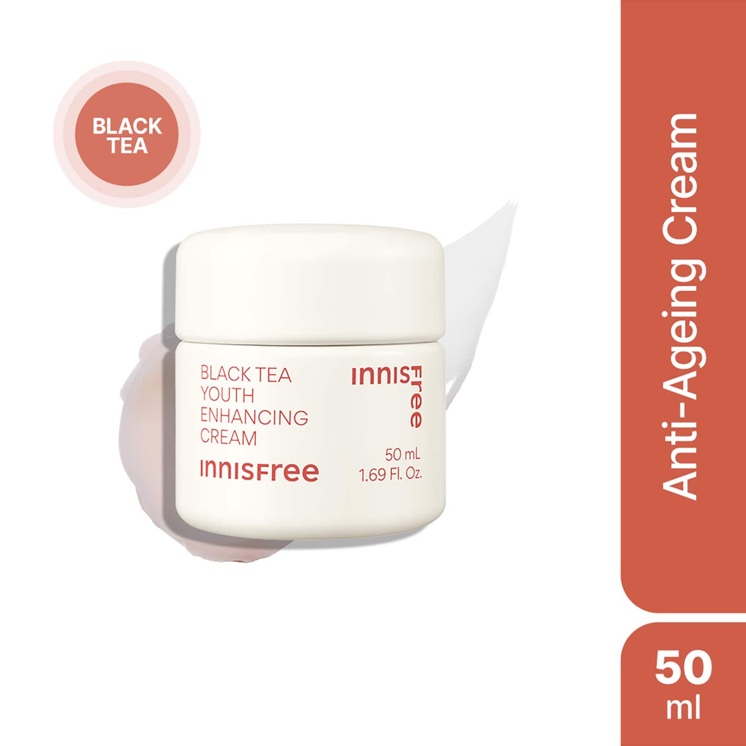 Innisfree | Innisfree Black Tea Enhancing Cream (50ml)