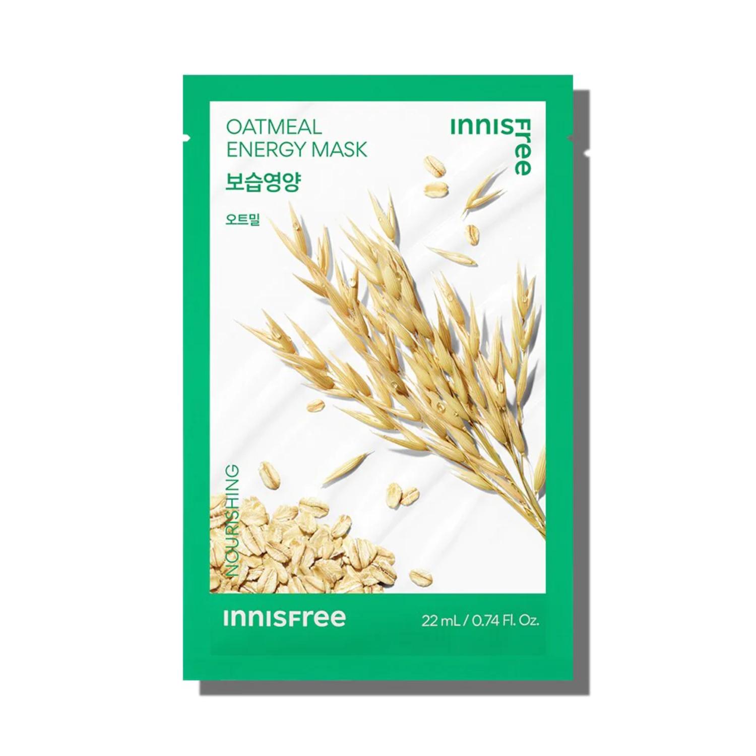 Innisfree | Innisfree Oatmeal Energy Sheet Mask (22ml)