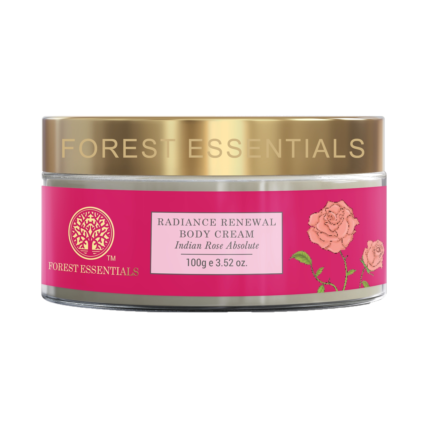 Forest Essentials | Forest Essentials Indian Rose Absolute Radiance Renewal Body Cream (100g)