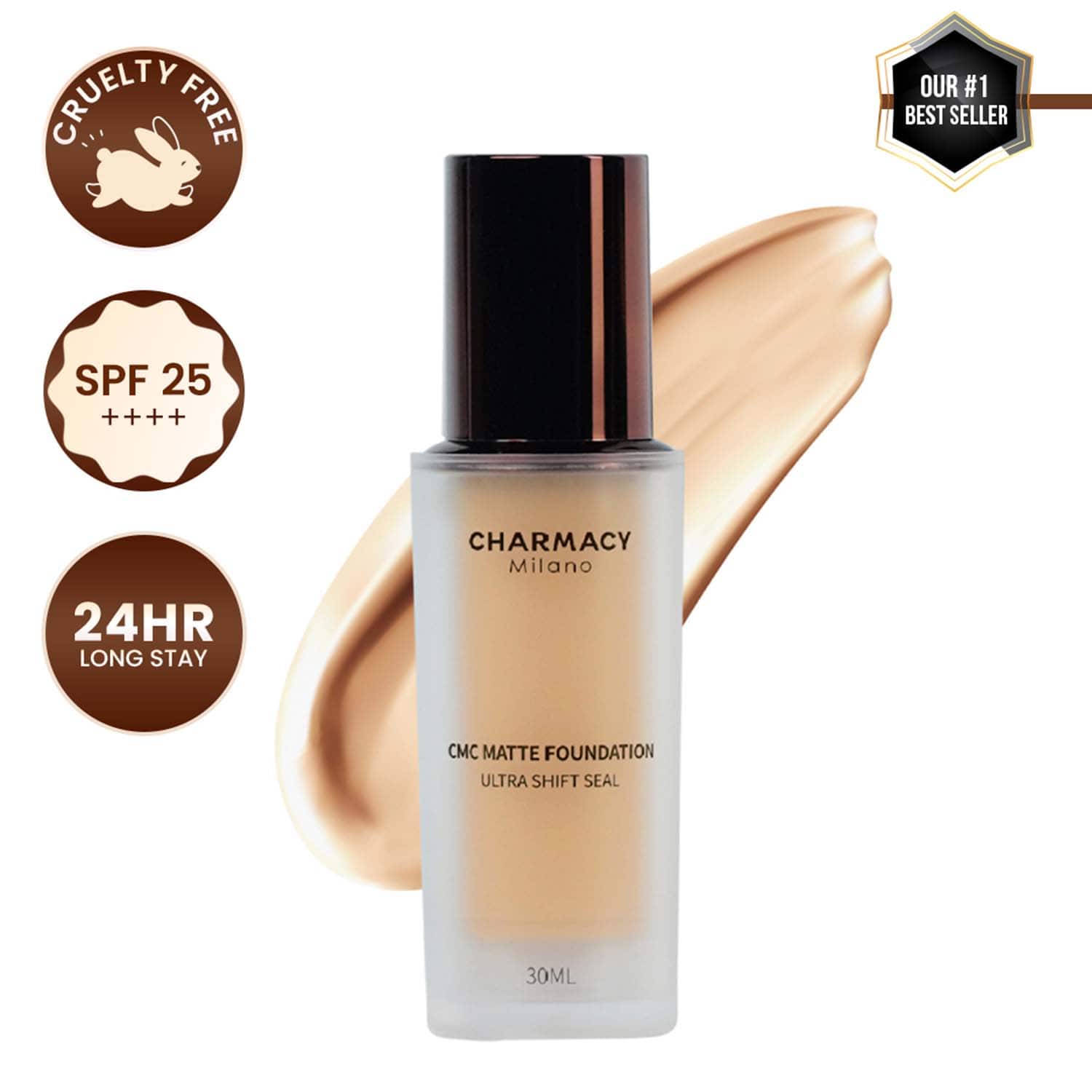 Charmacy Milano | Charmacy Milano Matte Foundation - 07 Shade (30ml)
