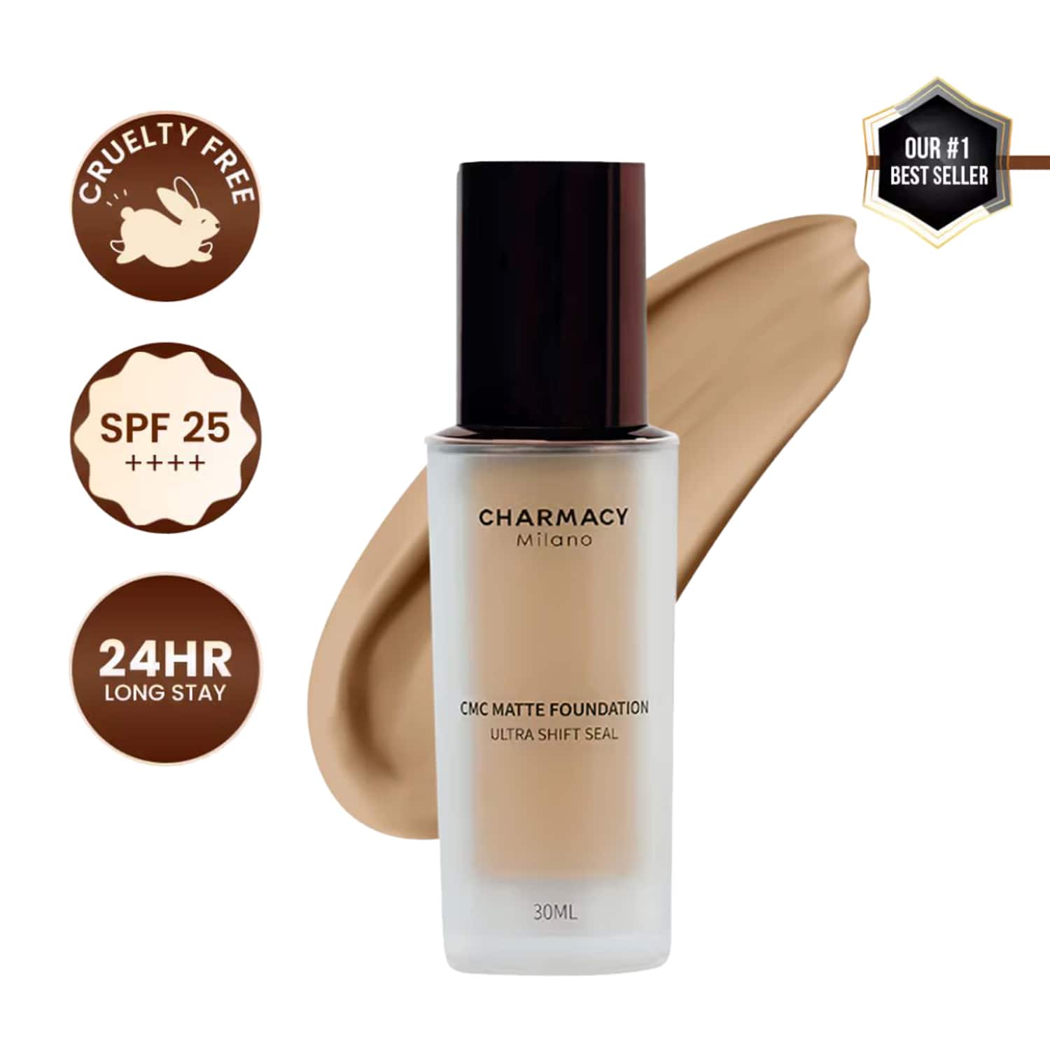 Charmacy Milano | Charmacy Milano Matte Foundation - 08 Shade (30ml)