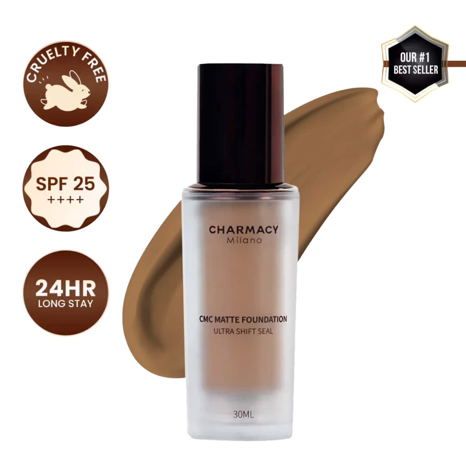 Charmacy Milano | Charmacy Milano Matte Foundation - 12 Shade (30ml)