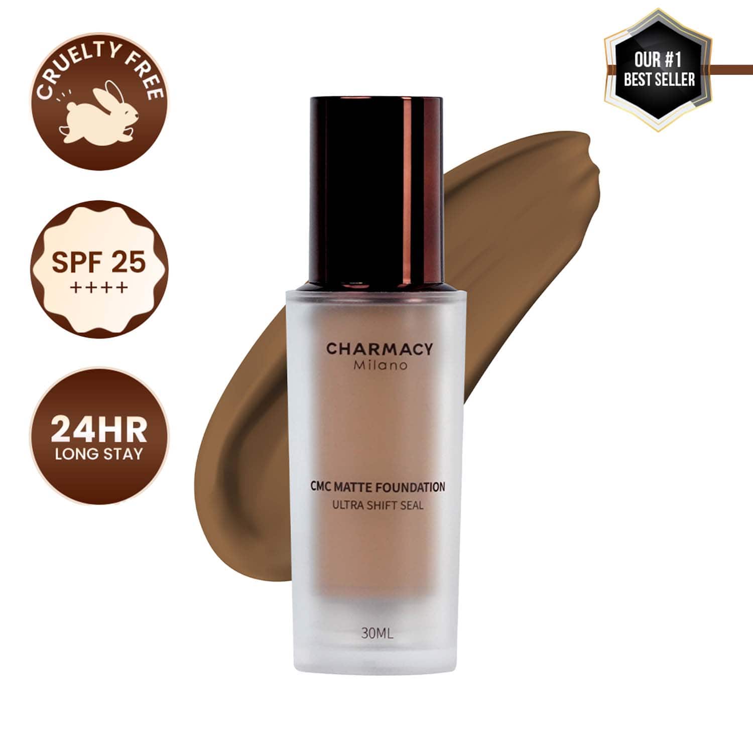 Charmacy Milano | Charmacy Milano Matte Foundation - 12 Shade (30ml)
