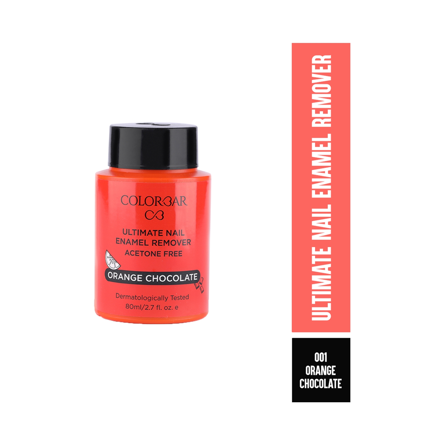 Colorbar | Colorbar Ultimate Nail Enamel Remover - 001 Orange Chocolate (80ml)