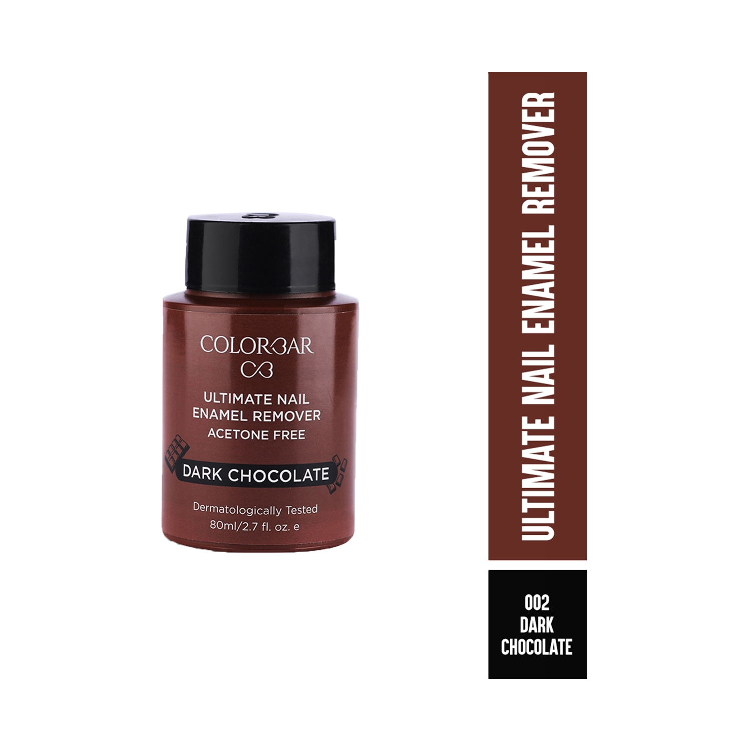 Colorbar | Colorbar Ultimate Nail Enamel Remover - 002 Dark Chocolate (80 ml)