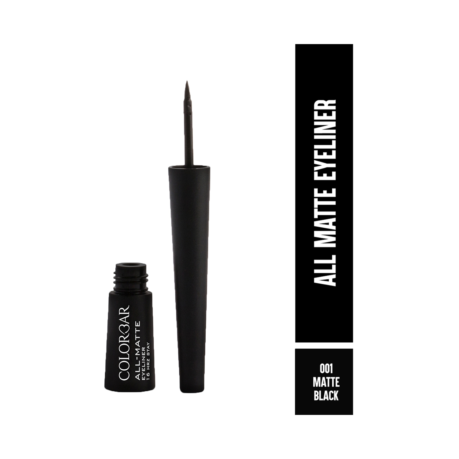 Colorbar | Colorbar All-Matte Eyeliner - 001 Ultimate Black (2.5ml)