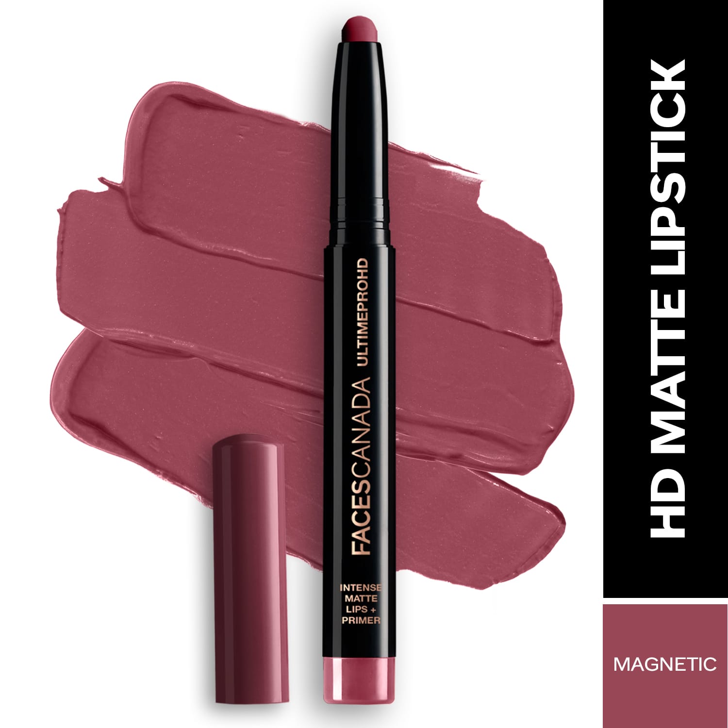 Faces Canada | Faces Canada Ultime Pro HD Intense Matte Lips + Primer 9HR Long Stay - Magnetic 02 (1.4 g)