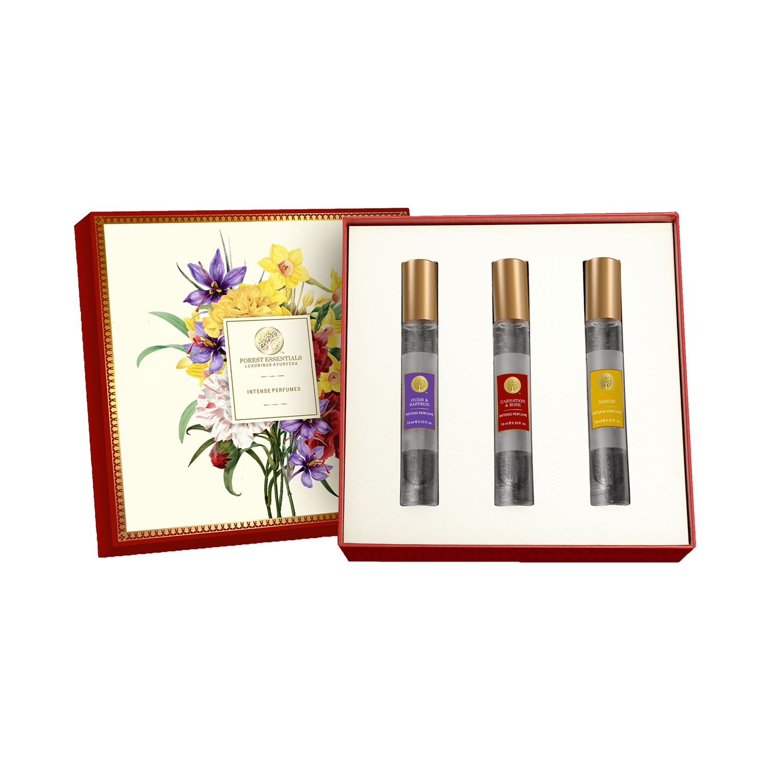 Forest Essentials | Forest Essentials Intense Perfume Selection Box (1Pc)