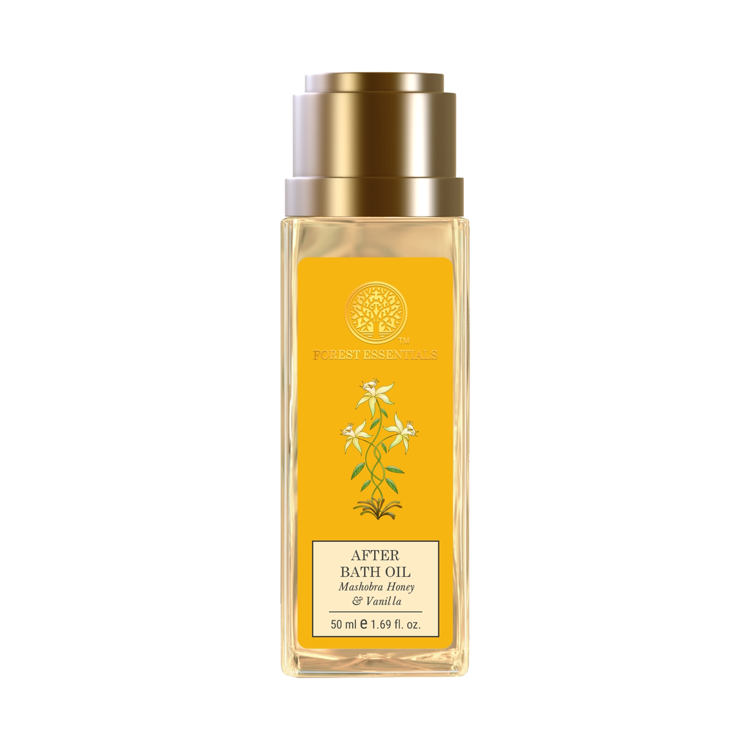 Forest Essentials | Forest Essentials Travel Size Mashobra Honey & Vanilla After Bath Oil (50ml)