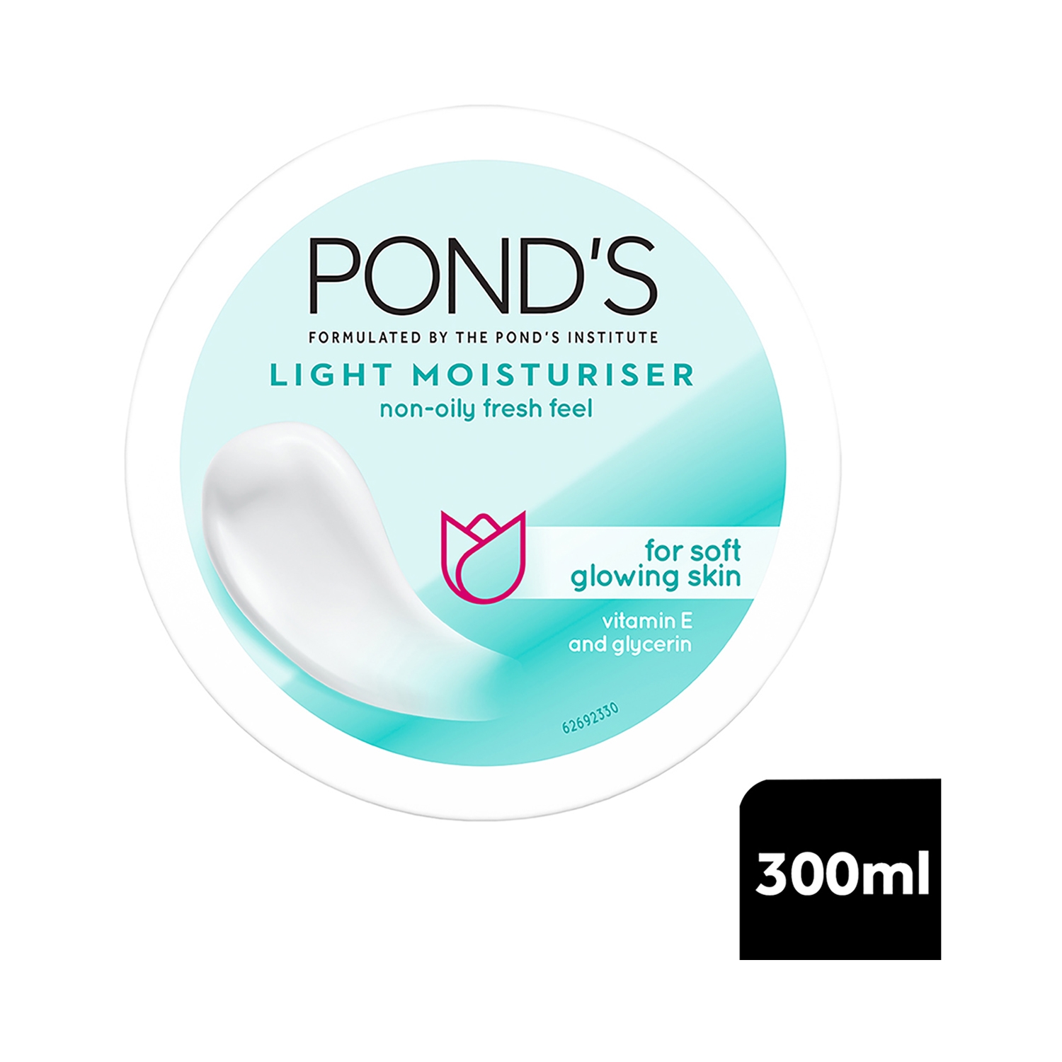 Pond's Fresh Glow Light Moisturizer with Vitamin E & Glycerine (300ml)