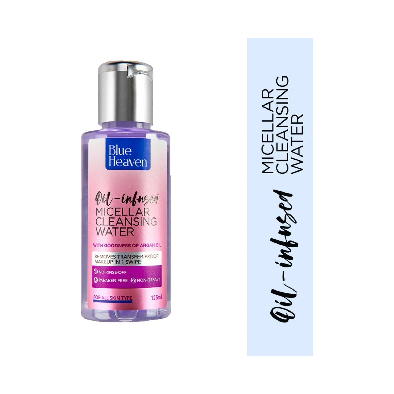 Blue Heaven | Blue Heaven Oil-Infused Micellar Cleansing Water - Transparent (125ml)