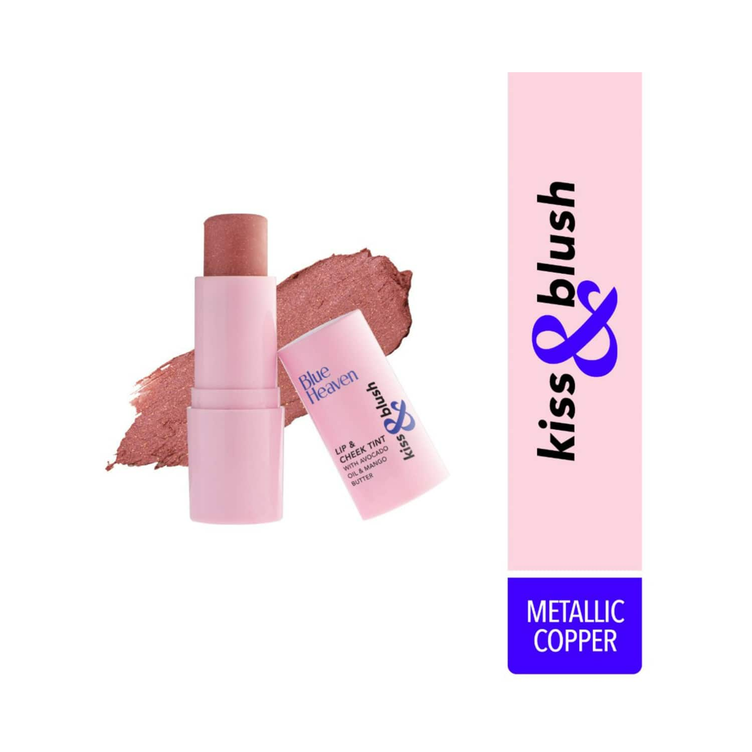 Blue Heaven | Blue Heaven Kiss & Blush Lip and Cheek Tint - Metallic Copper (8.5g)