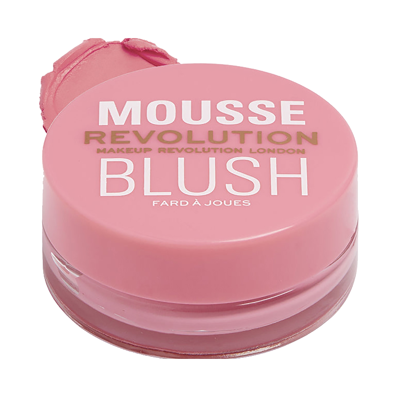 Makeup Revolution Mousse Blusher - Squeeze Me Soft Pink (6g)