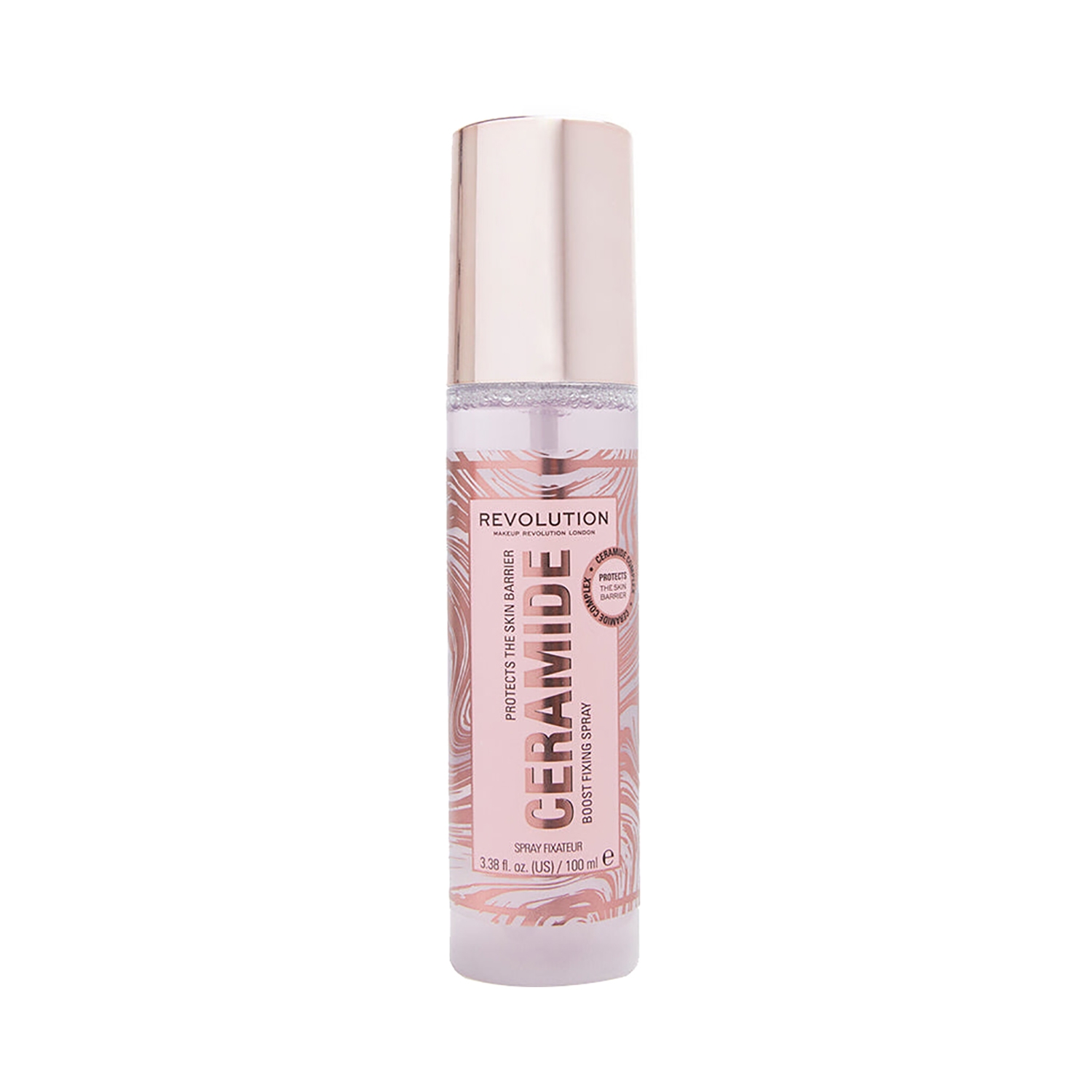 Makeup Revolution Ceramide Boost Fixing Spray - Transparent (100ml)
