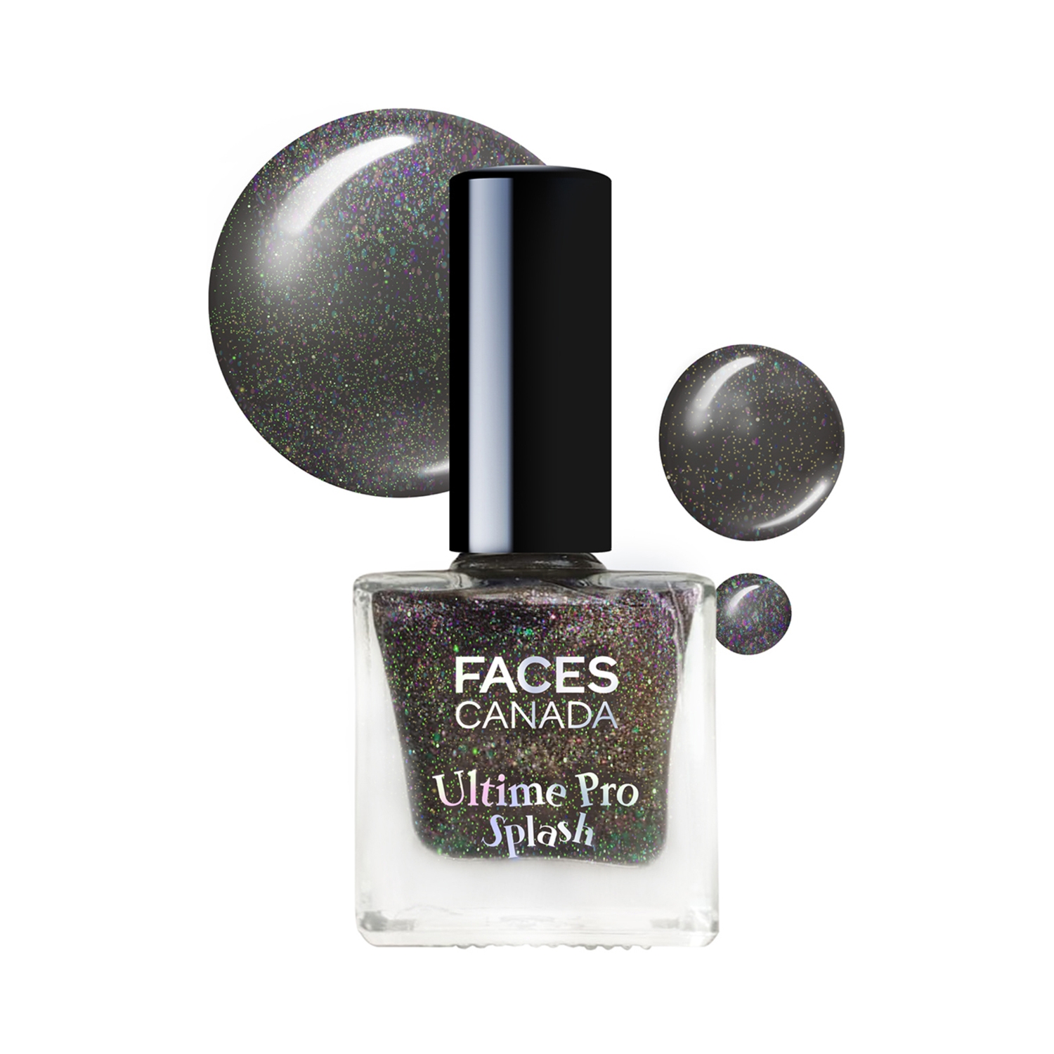 Faces Canada | Faces Canada Ultime Pro Splash Nail Enamel - A05 Starry Night (8ml)