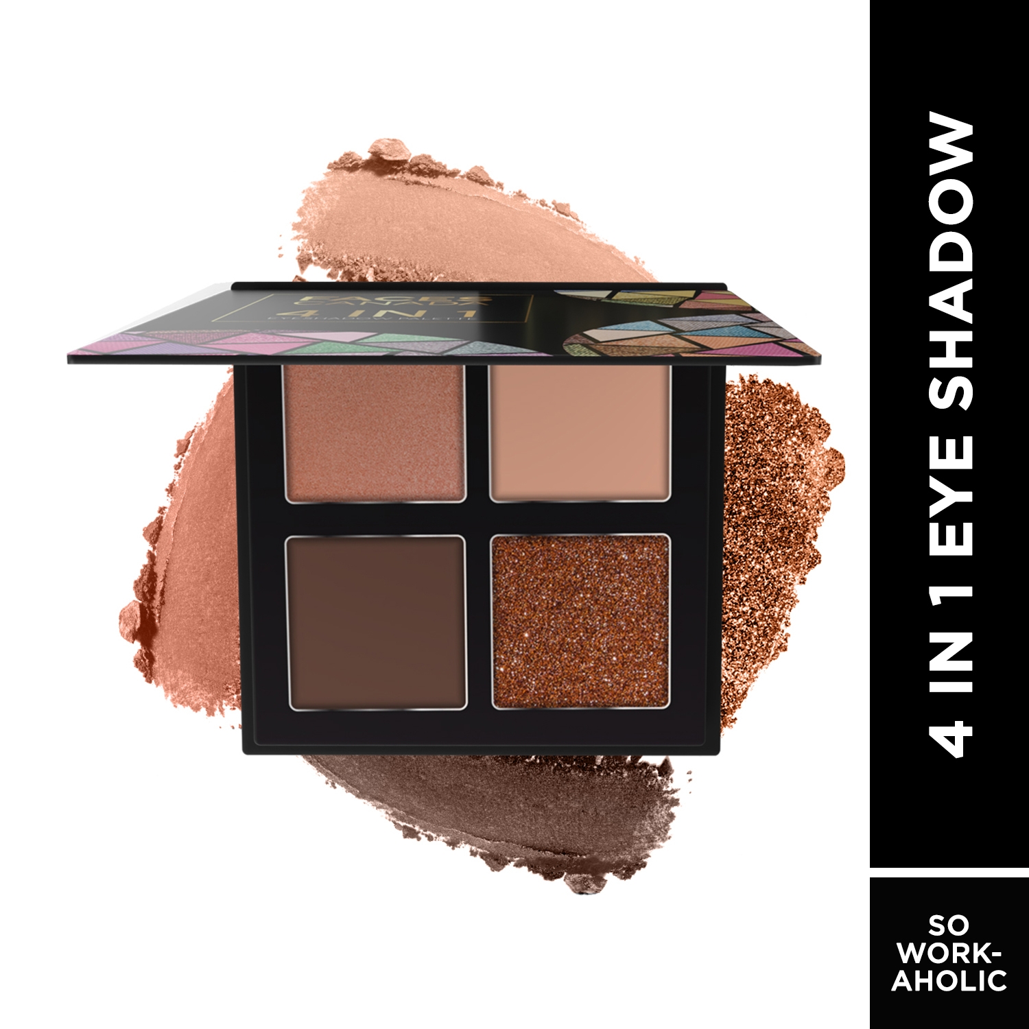Faces Canada | Faces Canada 4 In 1 Quad Eyeshadow Palette - 02 So Workaholic (5g)