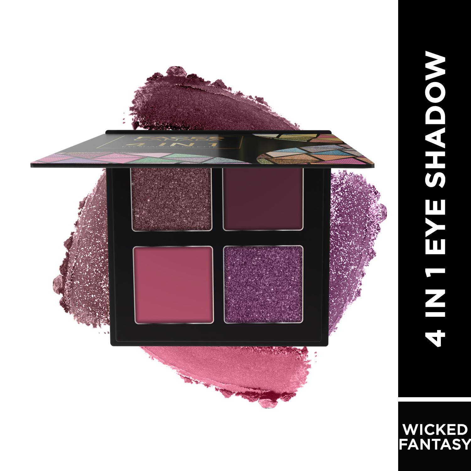 Faces Canada | Faces Canada 4 IN 1 Eyeshadow Palette - Wicked Fantasy 03, Shimmer & Matte (4.8 g)