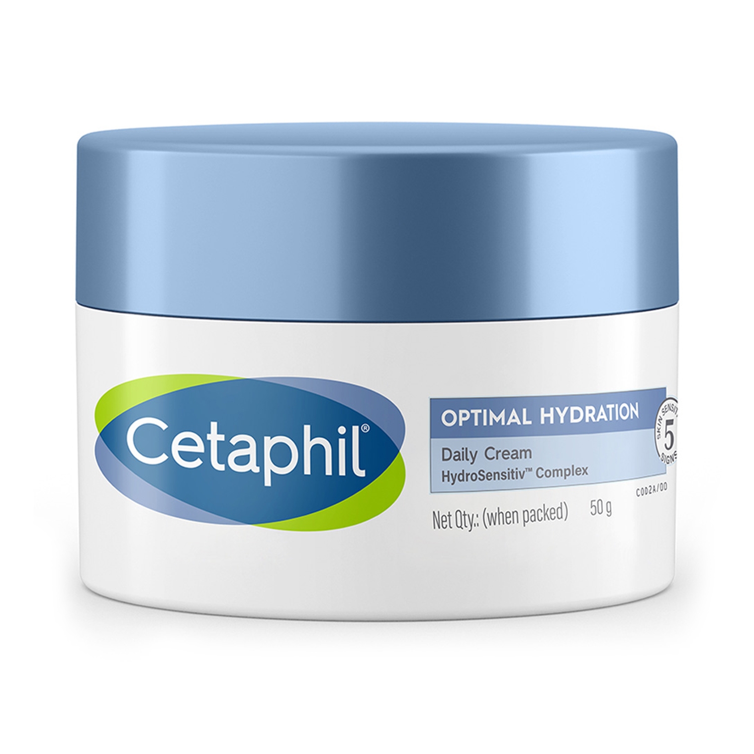 Cetaphil | Cetaphil Optimal Hydration Daily Cream with Hyaluronic Acid For Dehydrated Skin (50g)