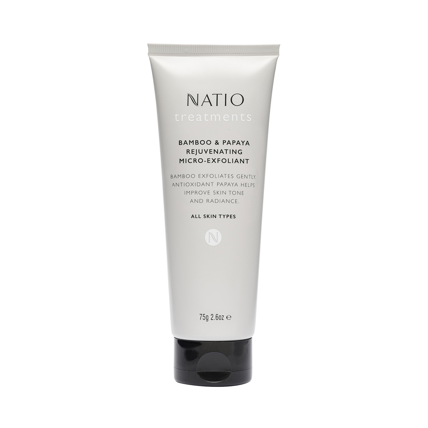 Natio | Natio Treatments Bamboo & Papaya Rejuvenating Micro Exfoliant (75g)
