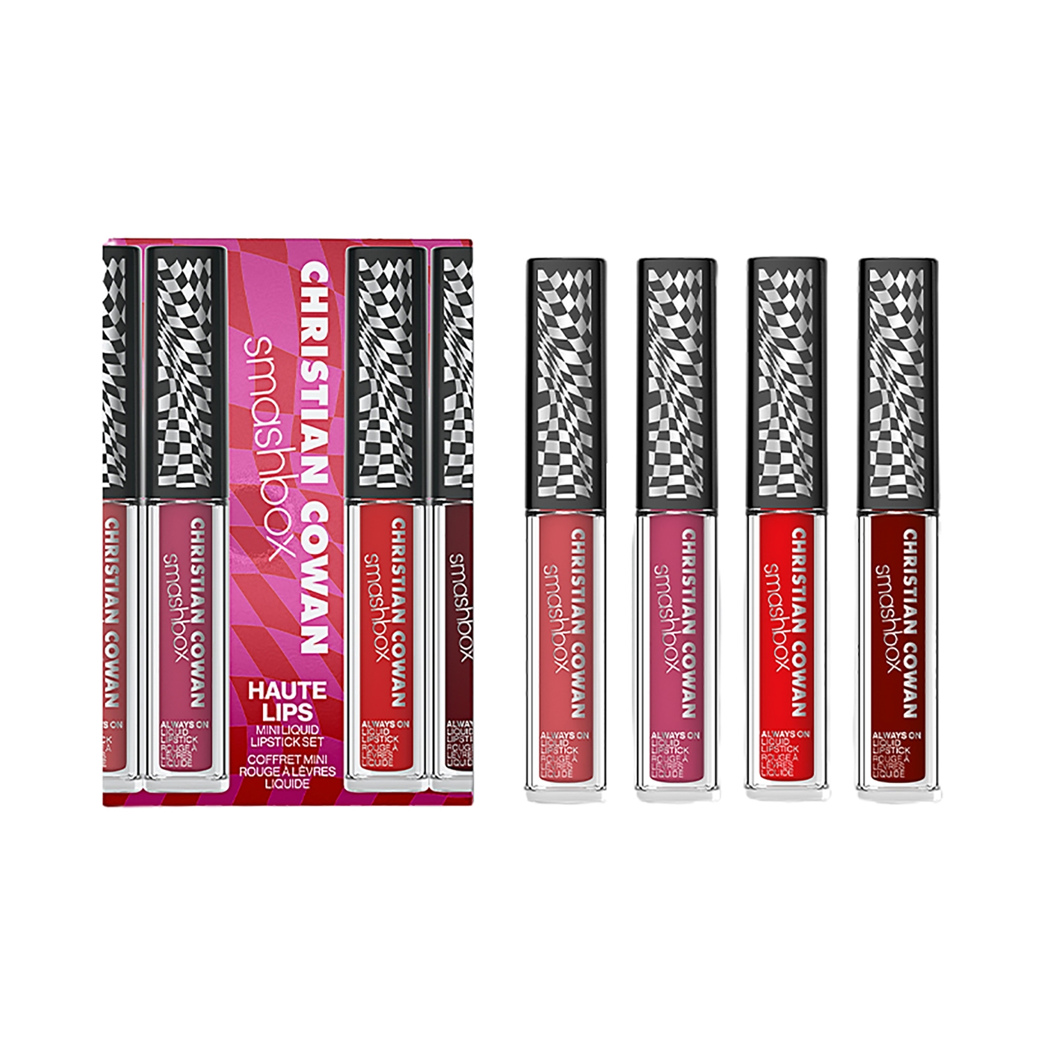 Smashbox | Smashbox Haute Lips Mini Liquid Lipstick Set (4Pcs)