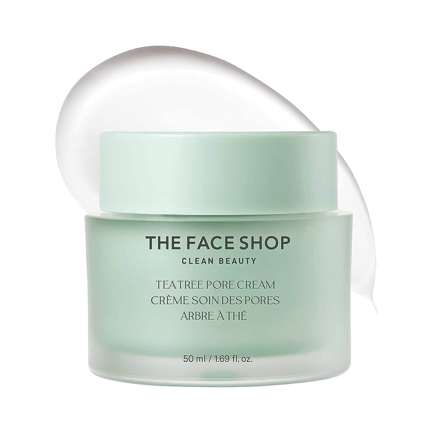 The Face Shop | The Face Shop Tea Tree Pore Cream - Korean Salicylic Acid, AHA & PHA Moisturizer for Acne (50ml)