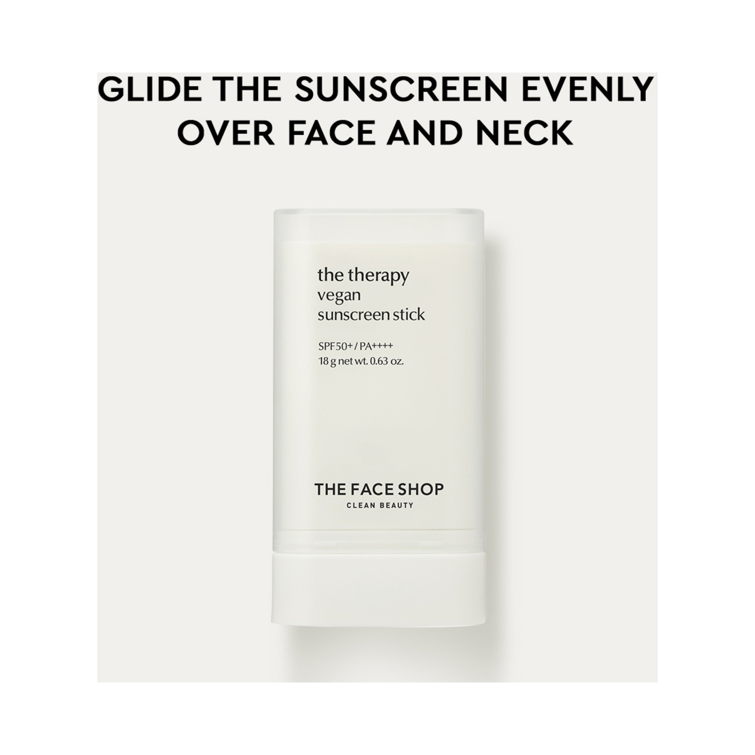 The Face Shop The Therapy Vegan Sunscreen Stick SPF 50 (18g)
