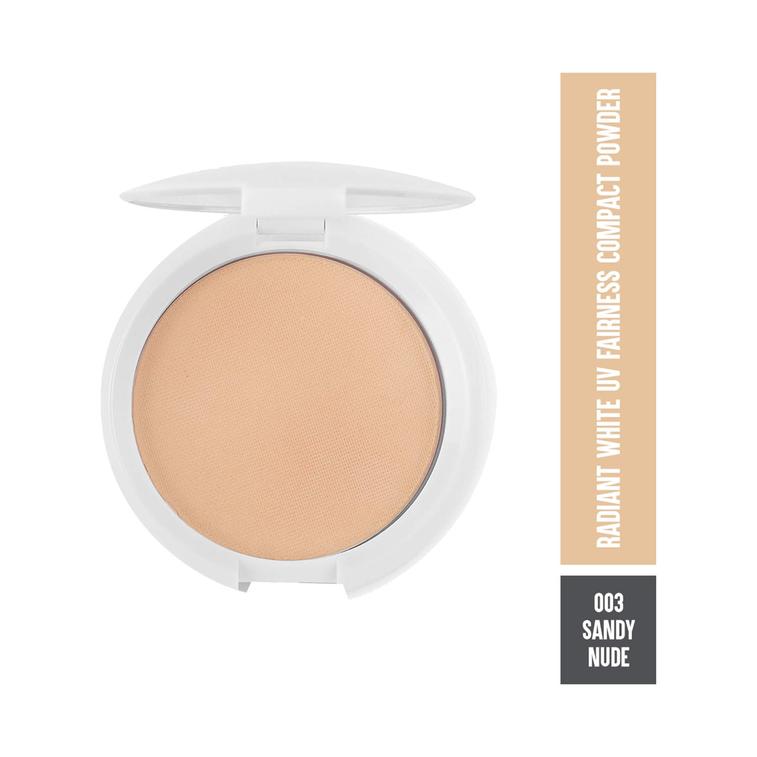 Colorbar | Colorbar Radiant White UV Fairness Compact Powder With SPF 18 - 003 Sandy Nude (9g)