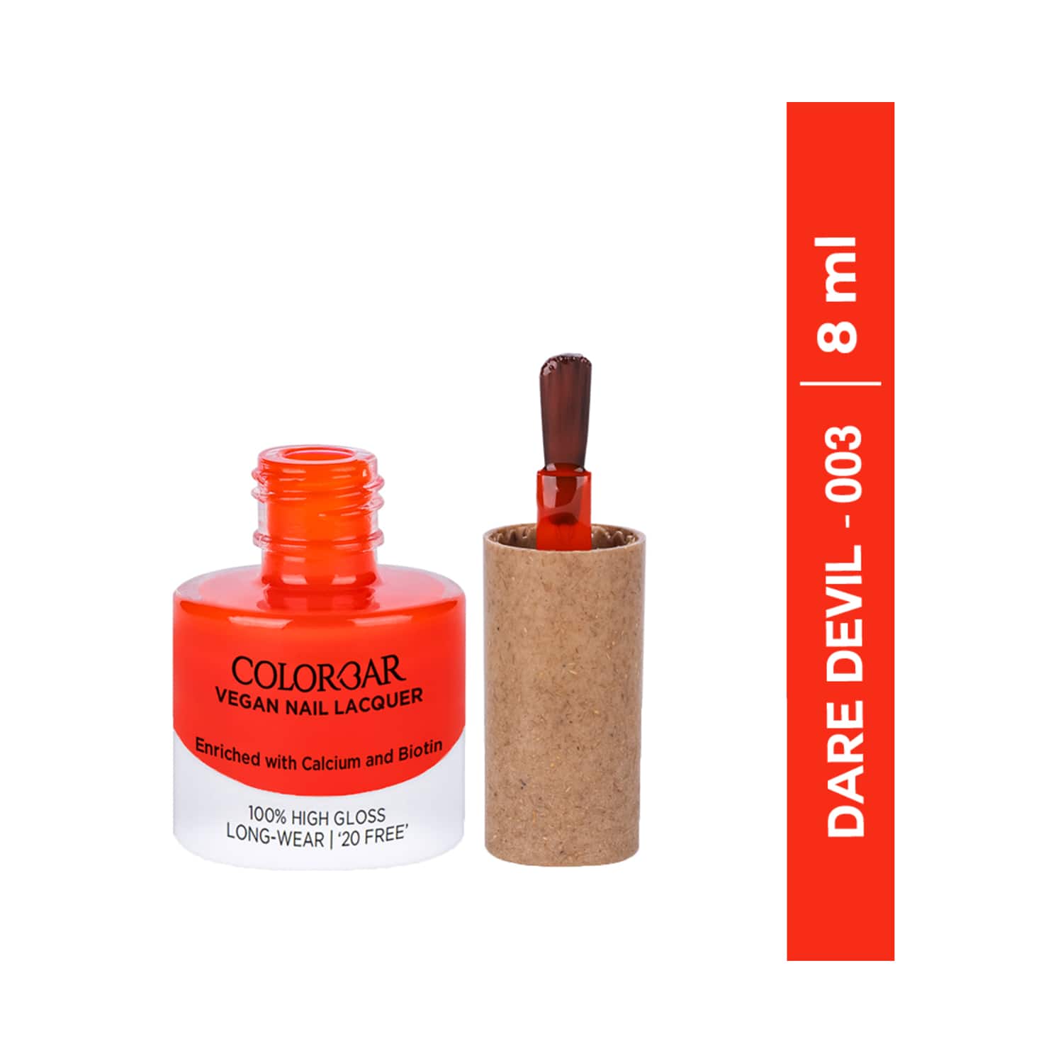 Colorbar | Colorbar Vegan Nail Lacquer - 003 Dare Devil (8ml)